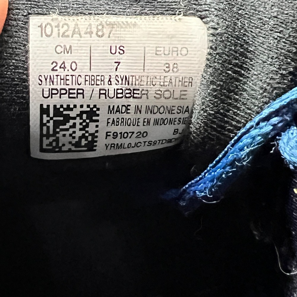 Asics Gel-Cumulus 21 G-TX 1012A487 Womens 7 Running Shoes Midnight Blue Sneakers - Picture 6 of 6